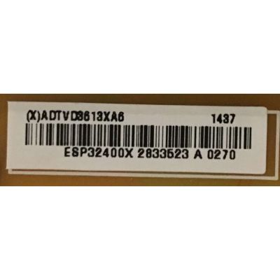 KIT DE TARJETAS PARA TV VIZIO / MAIN 756TXECB02K0250 / 715G6648-M01-000-004N / FUENTE ADTVD3613XA6 / 715G6100-P04-003-002H / T-CON 5550T15C04 / T500HVD02.0 / PANEL TPT500J1-HVN04 / MODELO E500I-B1 LTYWPLEQ - Imagen 3